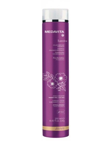 Medavita Luxviva Shampoo Acidificante Post Color Beige 250 ml