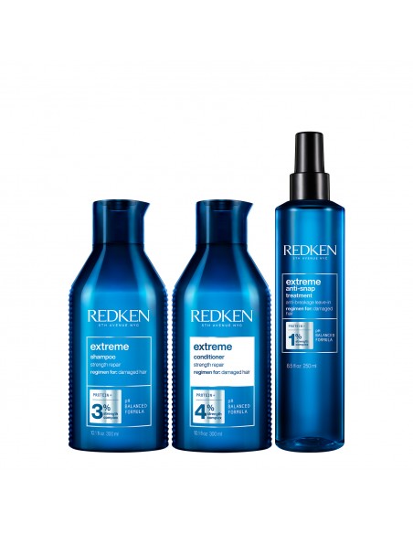 Redken Extreme Shampoo + Conditioner + Anti-Snap Spray