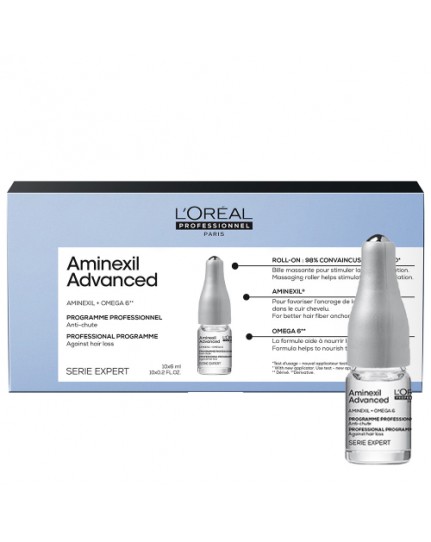 L'Oreal Professionnel Serie Expert Aminexil Advanced Fiale Anticaduta 10 x 6 ml